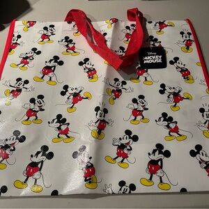 Disney Mickey Mouse Red and Yellow Tote plastic